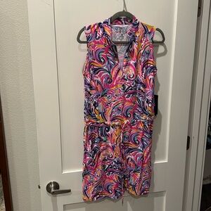 IBKUL golf top with pockets!